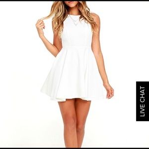 Lulus white dress